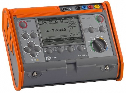 SonelMRU-200數位式接地電阻計(3、4線接地法及雙鉗法)
